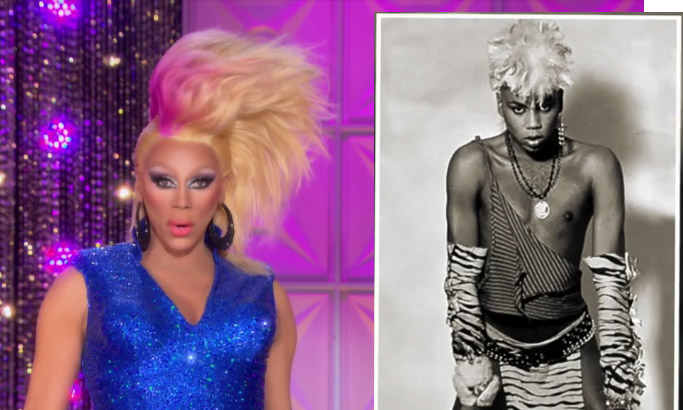 RuPaul Wee Wee Pole